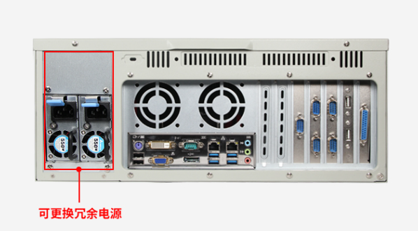 這款上海工控機有三個音頻接口，line-in接口，line-out接口，Mic-in接口