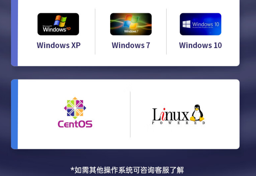 它還支持多種操作系統(tǒng)，具有極強的兼容性，支持WindowsXP操作系統(tǒng)，兼容Labview軟件。