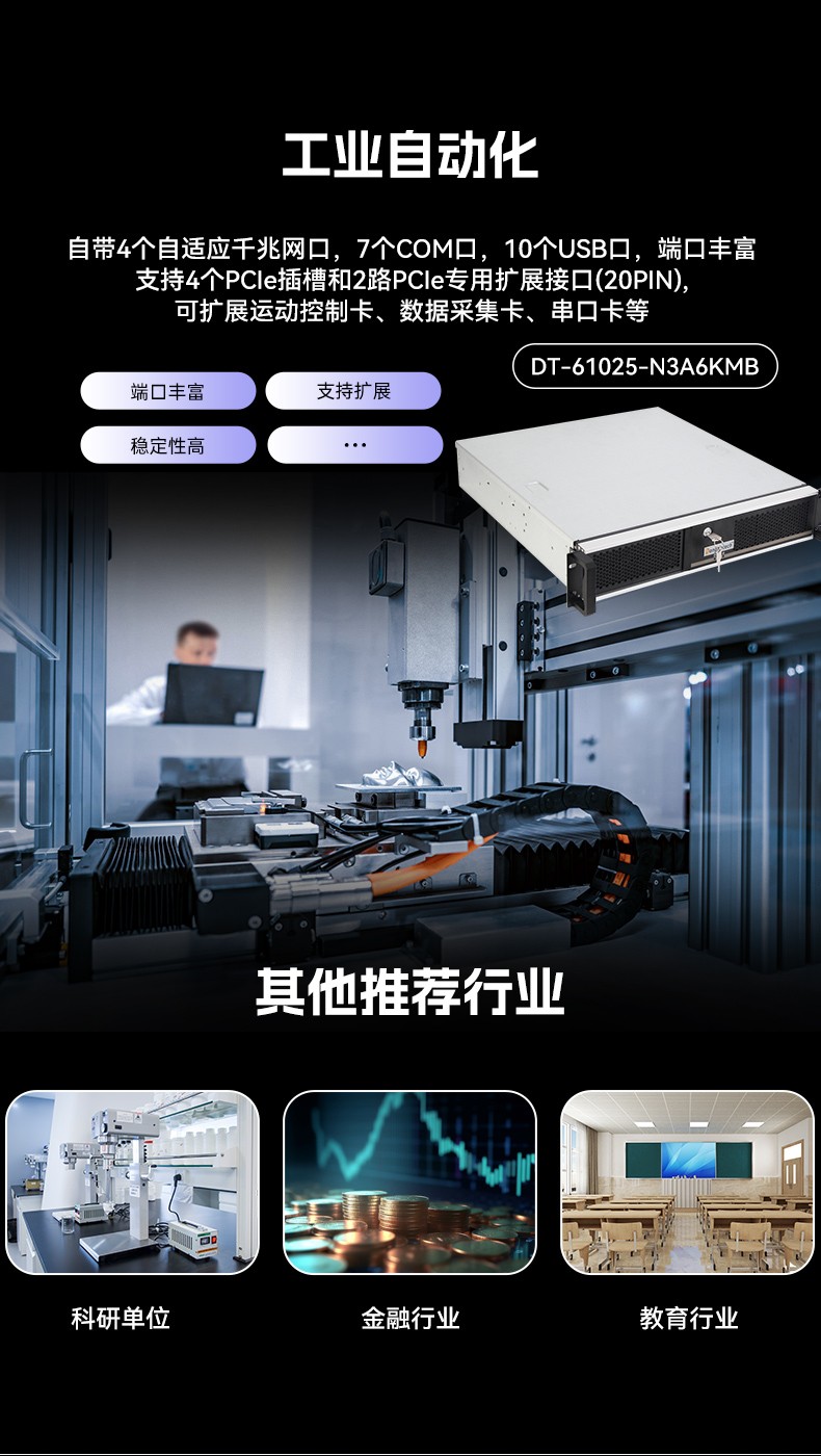 龍芯3A6000工控機(jī),國產(chǎn)操作系統(tǒng)工業(yè)主機(jī)電腦,DT-610L-N3A6KMB.jpg
