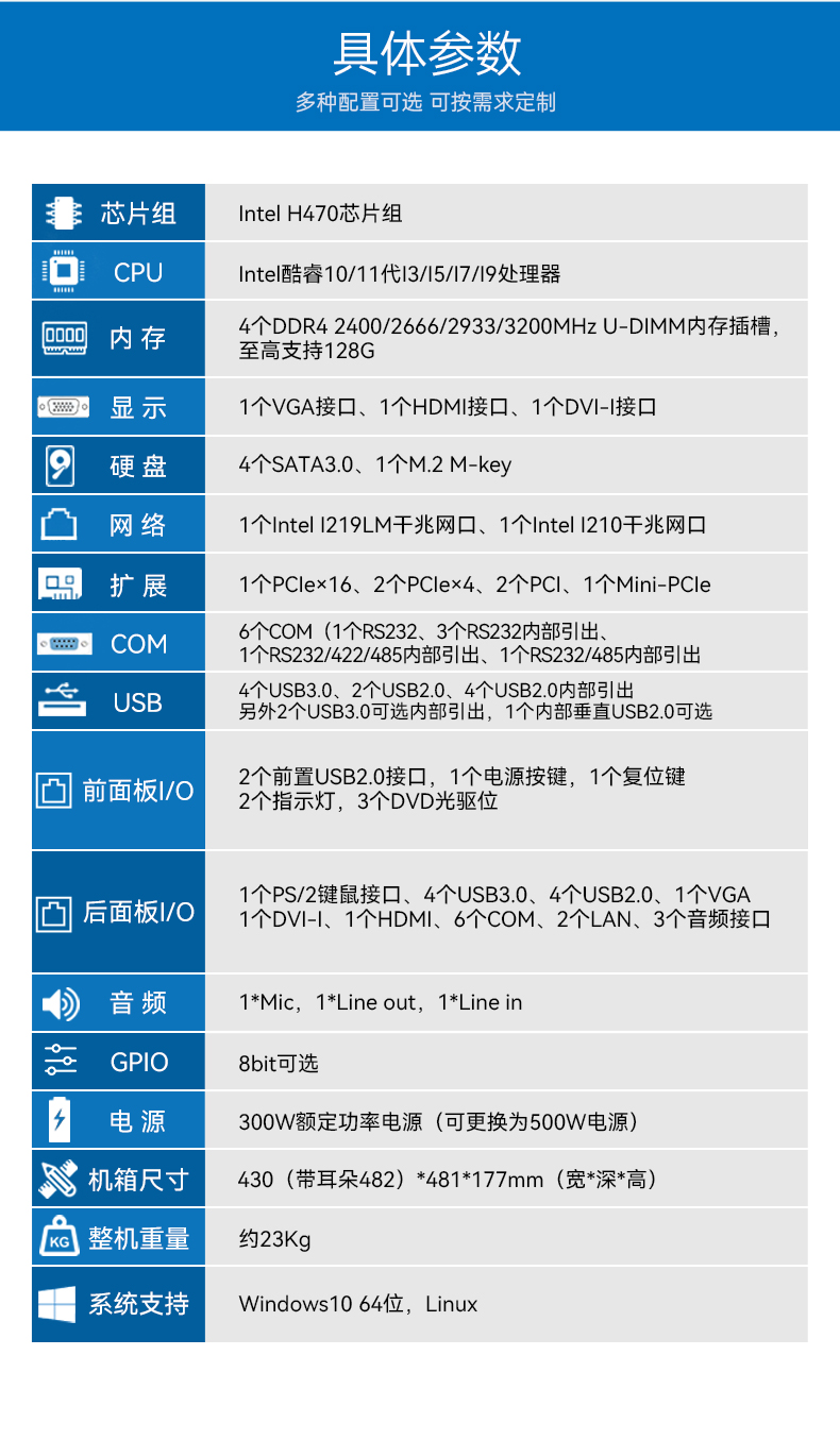 酷睿11代i9工業(yè)主機電腦,高性能4U工控機,雙網(wǎng)6串,DT-610L-BH470MA.jpg
